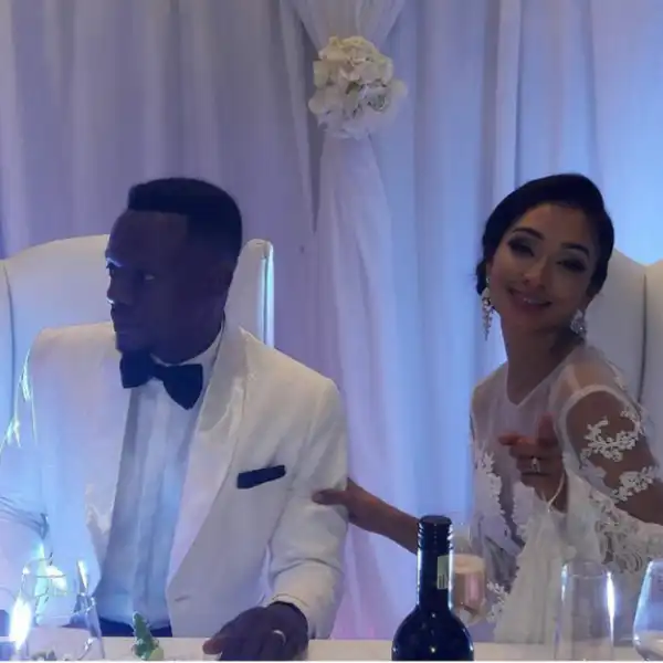 Inside Slikour And Melisa’s White Wedding (Photos)